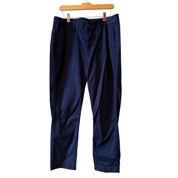 J. Crew Slim Broken In Boyfriend Chino Pants Navy Blue 29 - Picture 2 of 8